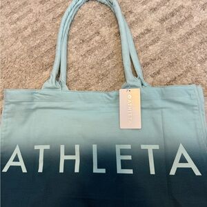 Athleta Blue Gradient Tote Bag